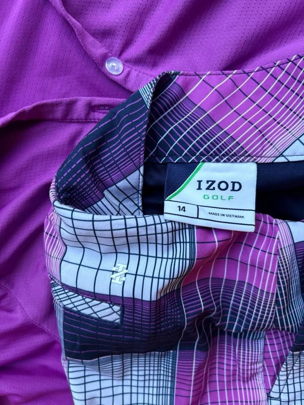 Two Izod Skirt Sets - Tennis, Golf, Pickleball Matching Skort and Polo Set (2)